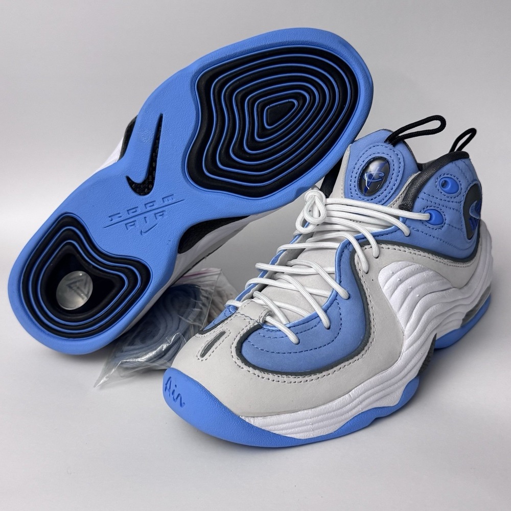 Nike Air Penny II 2 Social Status White Cobalt Blue Men's 6.5 Women 8